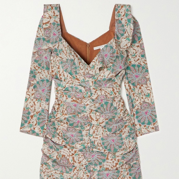 🦋NWT, VERONICA BEARD Lozano Silk Dress, Retail… - Picture 3 of 5